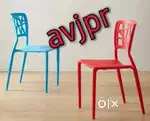 New. Plastic garden chairs outdoor chair cafe chair restaurant chair