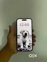Iphone 15 good condition and good battery health with bill box refurbi