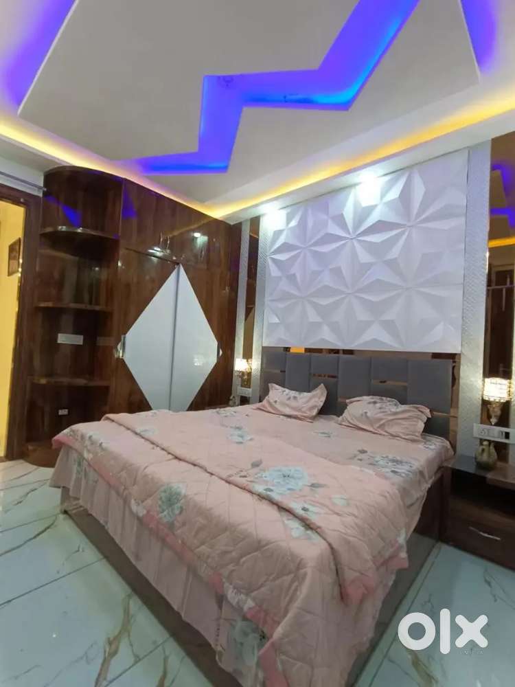 2 bhk furnished flat for rent near main metro line