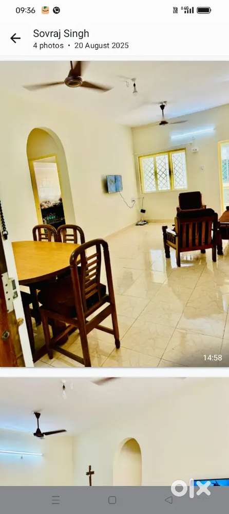 2 BHK flat for rent parra Tower prime location get it complex