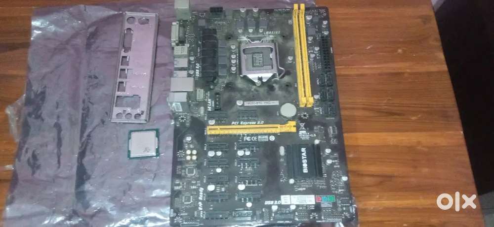 intel core i5 6500(4Core-4Thread) + cpu fan + LGA 1151 motherboard