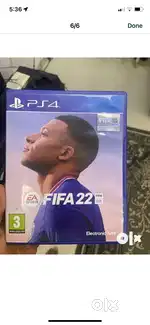 Ps4 games Fifa & NFS Rivals