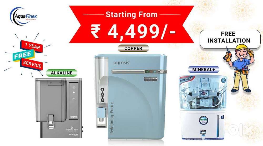 RO Water Purifier Machine /Filter for ₹4499/- with installation