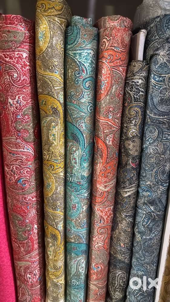 Sales man for fabric shop