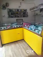 Mobile shop counter