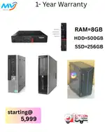 Full Set  Monitor  Keyboard Mouse  2GB Graphics  CPU - i7 Process  Ram