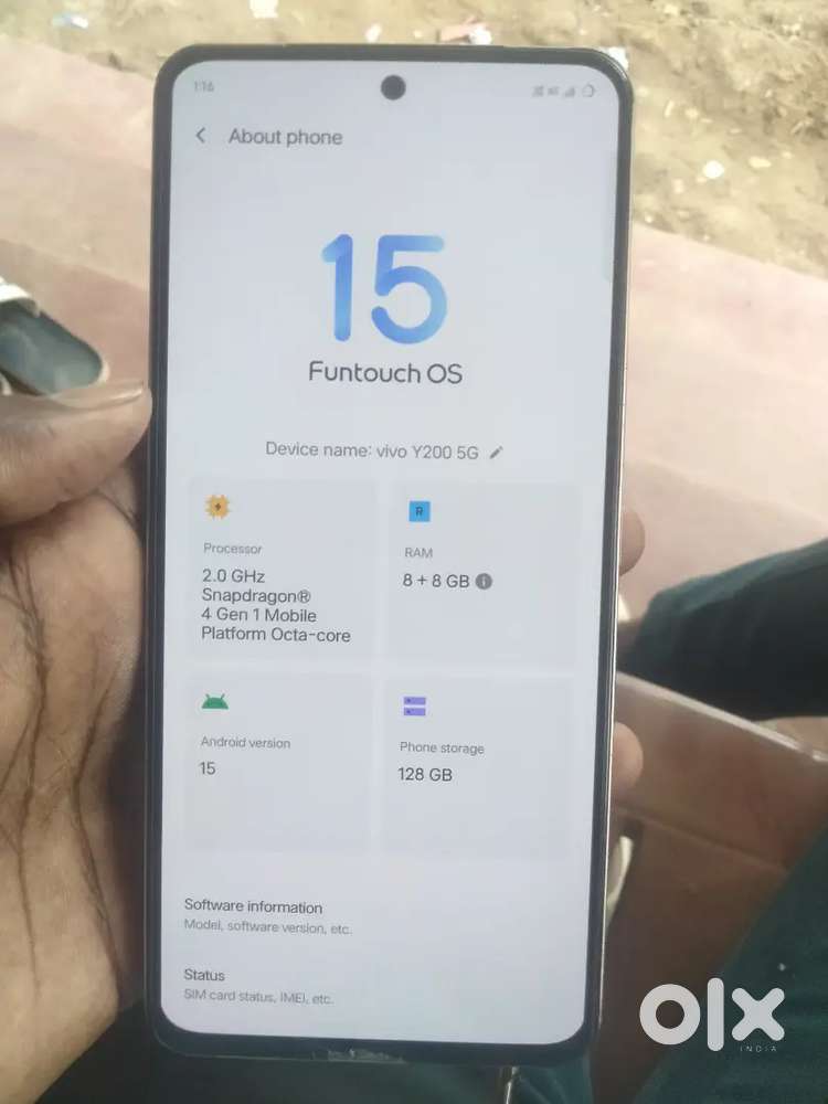 Vivo y200 5g brand new