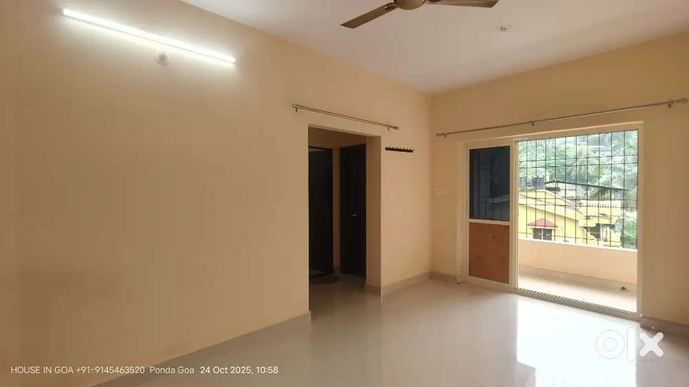 Rental Unfurnished 1BHK flat in Sapana Park Ponda Goa