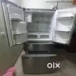 Samsung French door huge fridge for sale at scrap value
