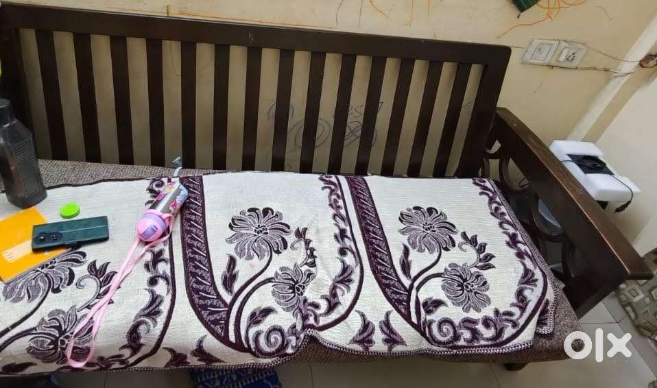 Sofa 3+1+1 Teak wood
