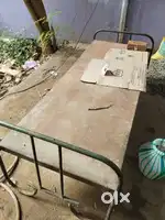 Single Iron Bench and Cot