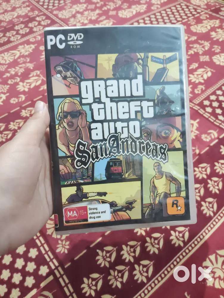 Gta San Andreas pc DVD game