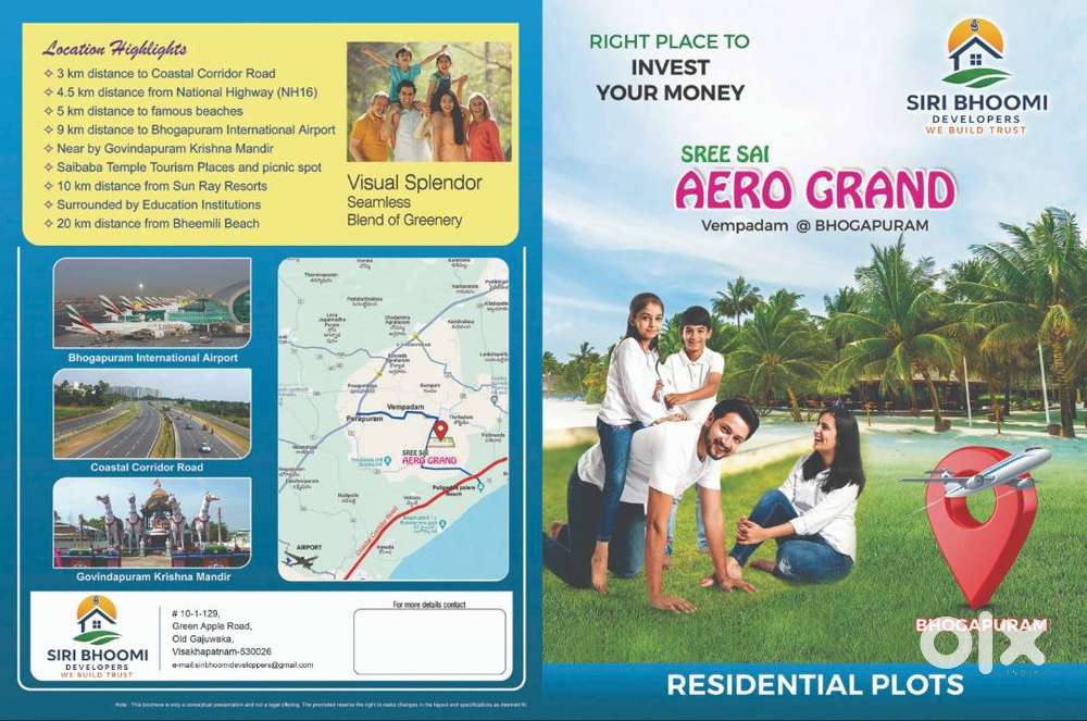 40 And 30 Feer BT Roads, Open Drainages System, Spot Registration