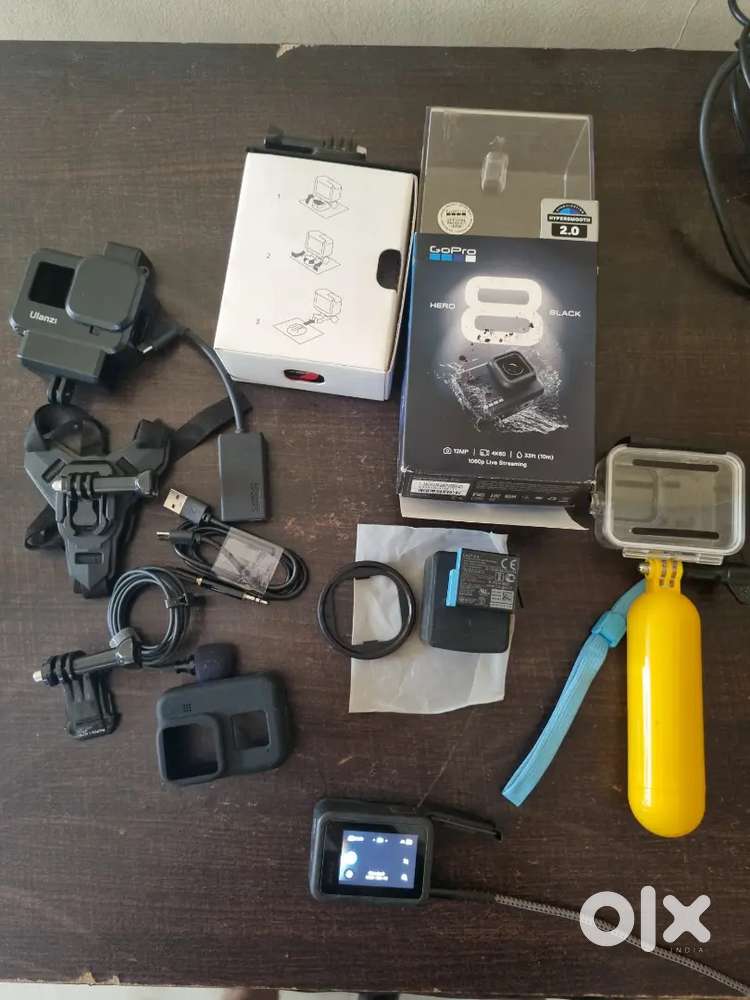 Gopro hero 8 with accessories