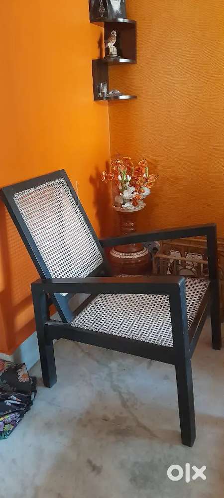 Pure wood chair for living room or terrace.