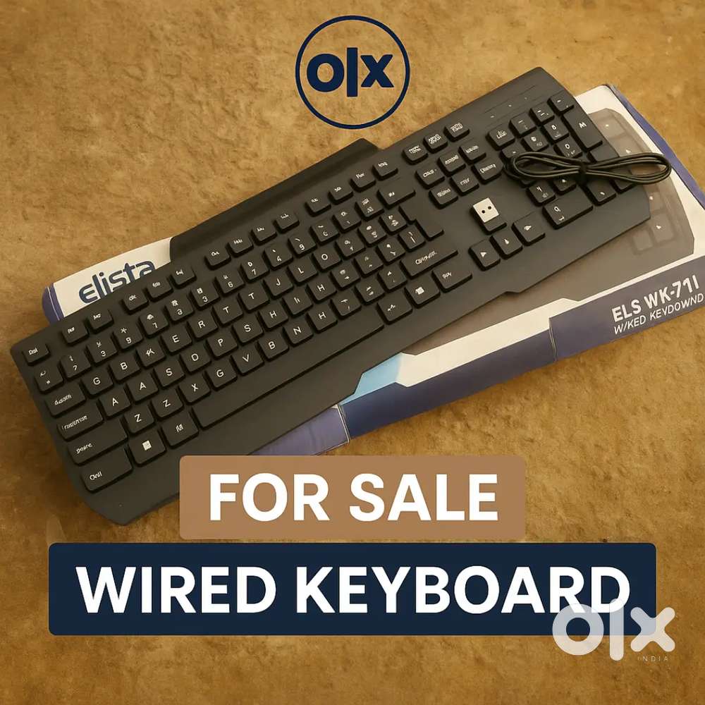 Elista wired keyboard best quality.