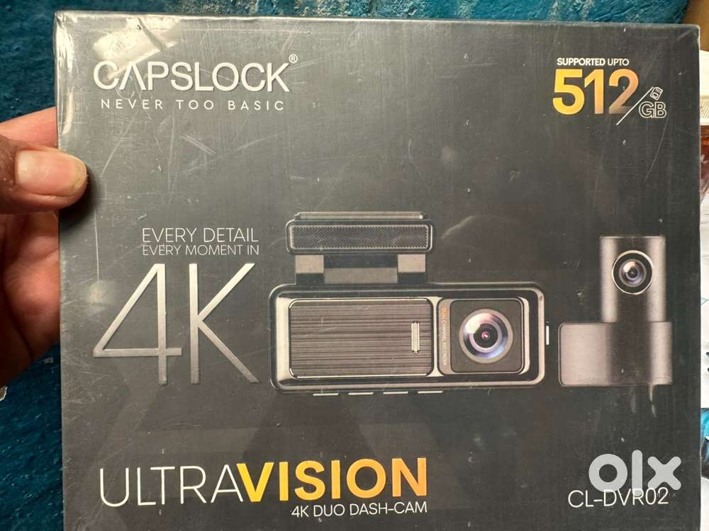 4k dash cam front and back HD quality