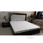 Only Today buy new double bed with box bed -6499/- EMI bhi