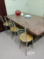 Granite homefulling dining table brand new