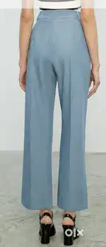 High waist wide leg pants for women