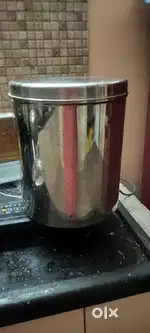 Big steel dabba for sale. Can hold upto 10kgs