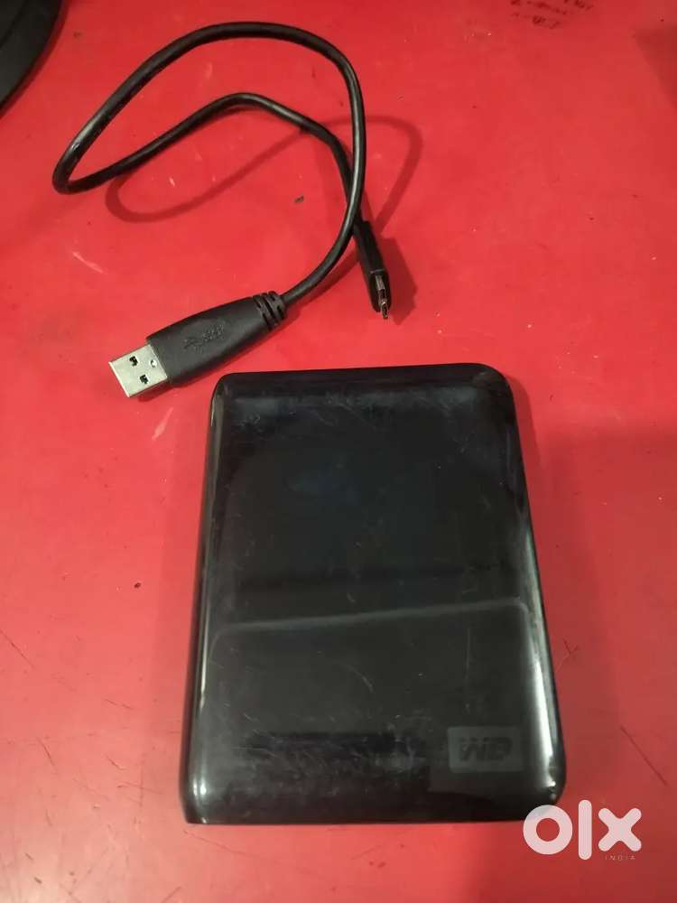 500 gb wd my passport external hard disk perfect working and