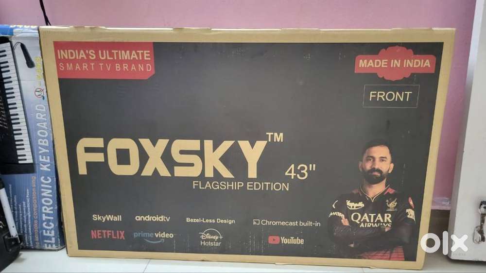Foxsky 43 inch full HD led tv sealed box