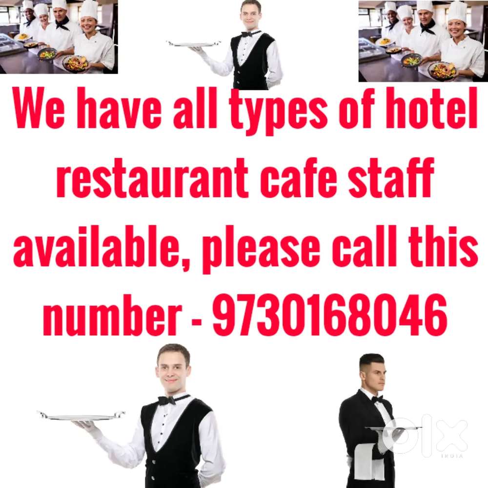 We Provide Hotel STAFF / Restaurant Staff / Café Bar Staff All Over