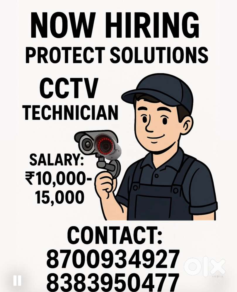 Cctv and biometric technician