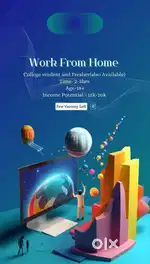 Online work from home (part-time).
