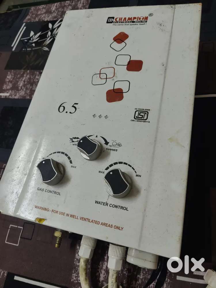 I am selling champion gas gyser