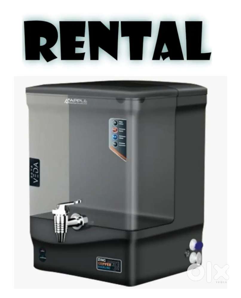 Water purifier available on rent