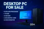 Desktop i5 9th Gen PC