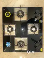 ELICA FLEXI HCT 460 DX LOTUS BK 4 BURNER AUTOMATIC HOB(BLACK COLOUR)