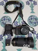 Nikon D3400 with lens