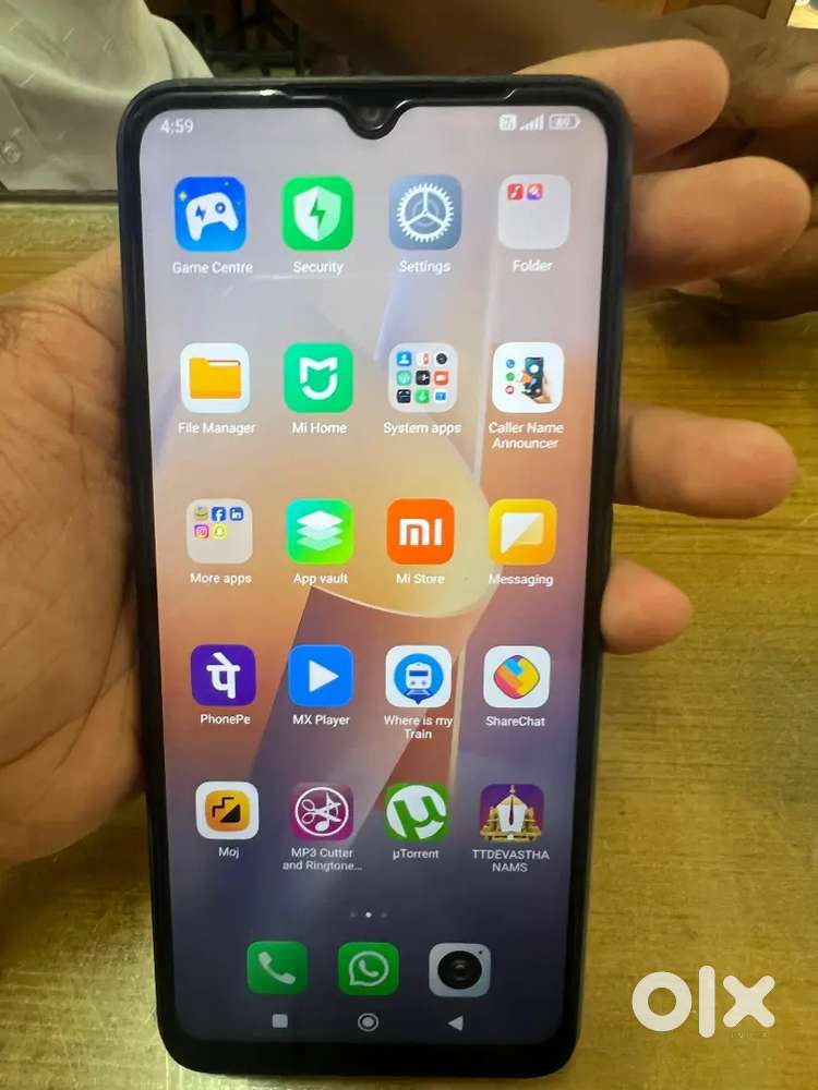 Very less used Mi 12 C Black Colour 4G/64GB