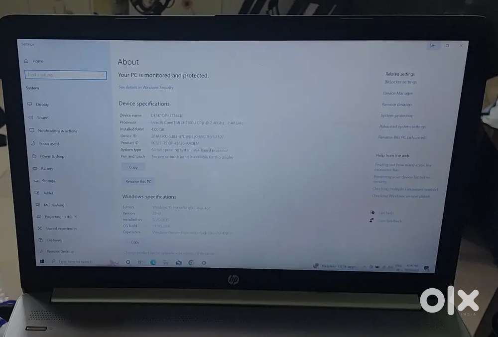 Hp 15-DA0327TU
