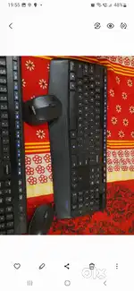 Wireless 2 Key Board with 2 mouse Logitech