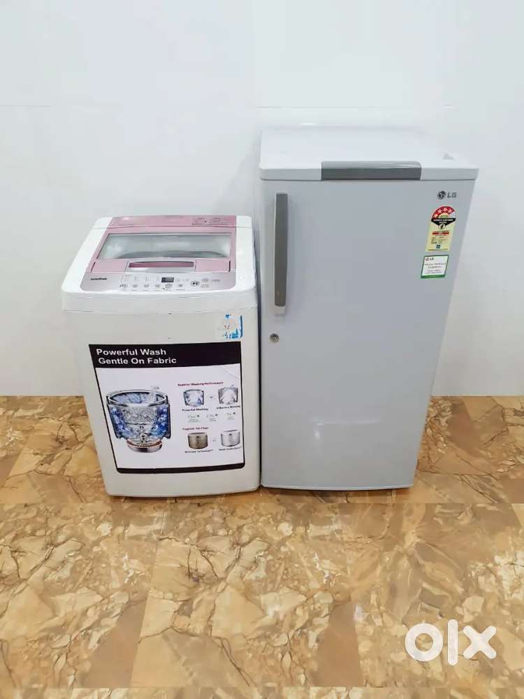Washing Machine & Refrigerator – Good Condition, Ready to Use”