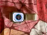 Apple Watch Ultra 49 mm with two alpine band