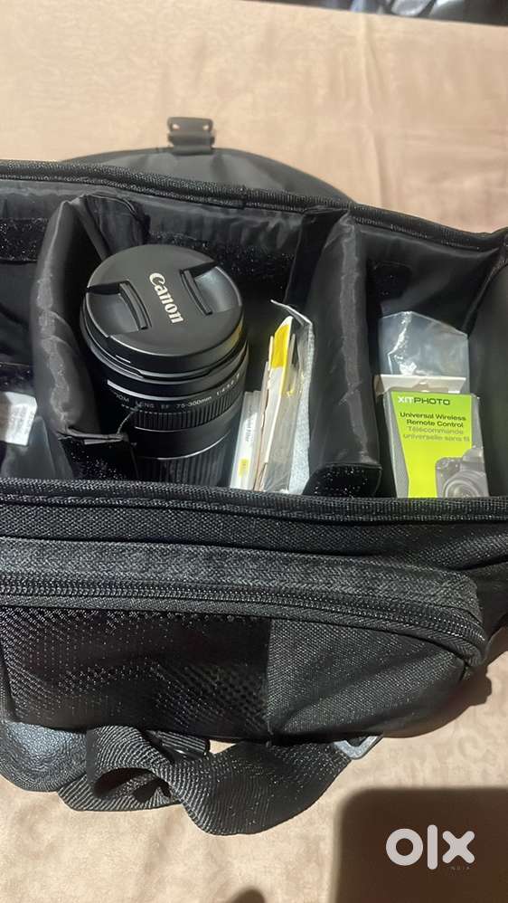 Canon Eos 750D with zoom lens