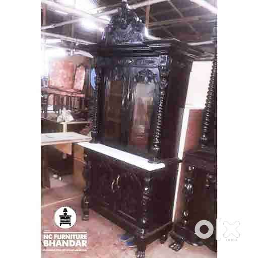 Antique Almirah/ Wardrobe/ Burma Teak wood Almirah