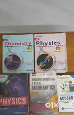 Selling  ISC Mathematica, physics Accounts, Last10years QuestionBank