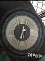 car amplifier & woofer with box