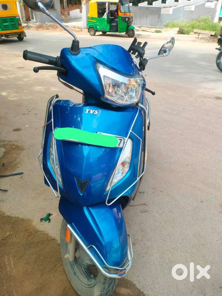 It's a 2023 model jupiter well maintained with 6 month old back tyre.