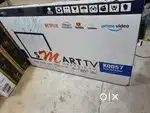 600 channel free android 43 inch brand new tv