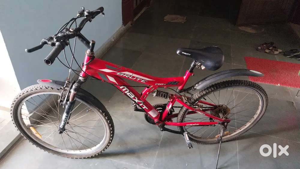 24 inch Gear bicycle (Red Colour)