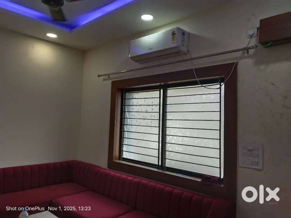 Urgent sell fully furnished duplex with borewell & furniture