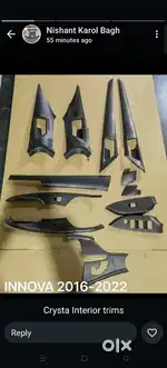 Fortuner Crysta Hilux interior gr carbon fibre kit