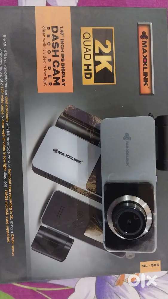 Maxlink Dash Cam 2K resolution